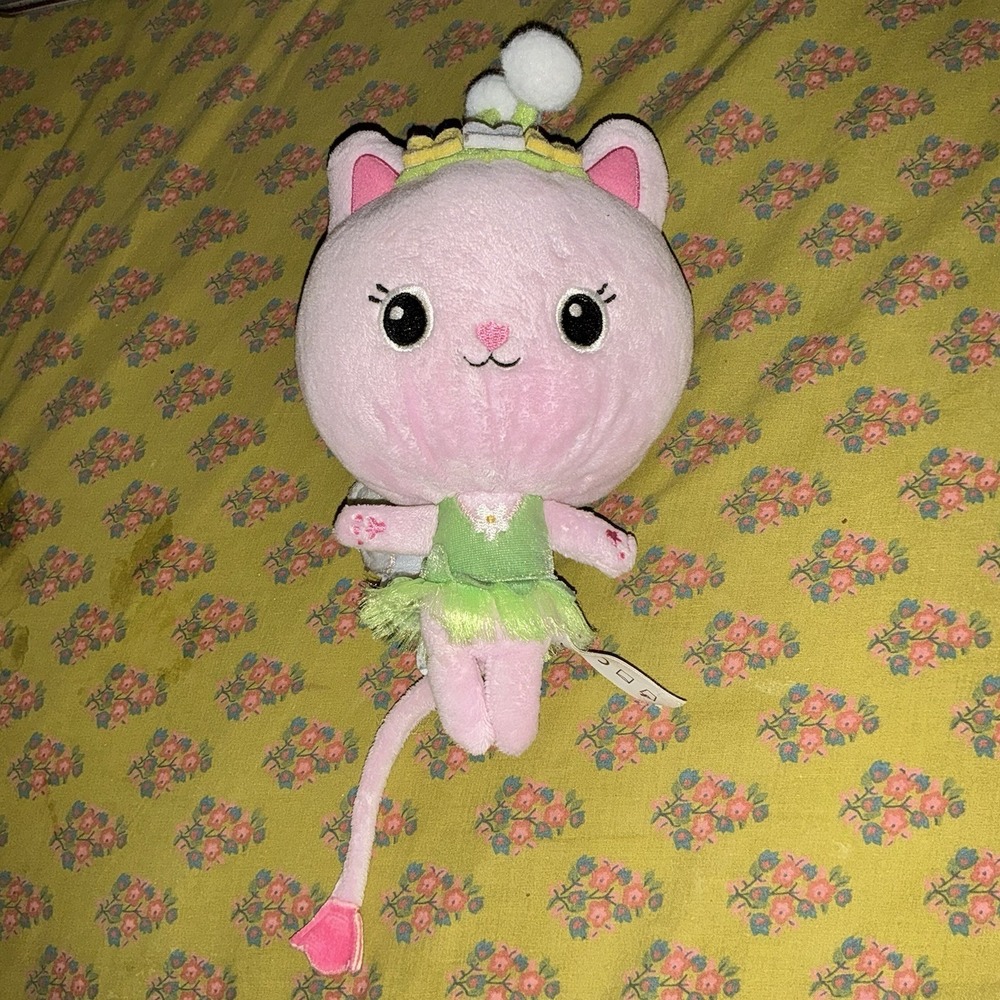 Netflix Gabby's Dollhouse, 7-inch‎ Kitty Fairy Purr-ific Plush Toy